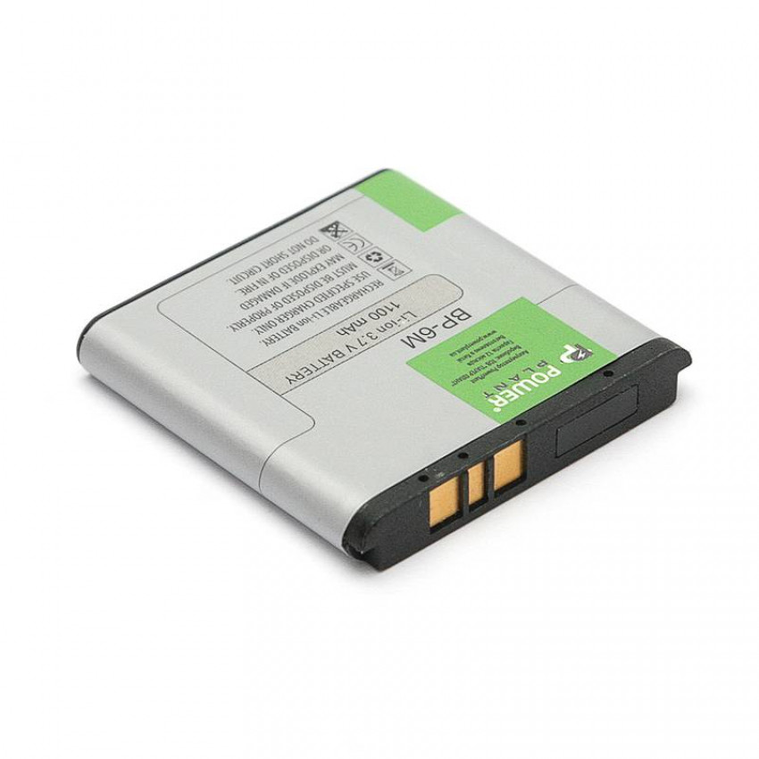 Акумулятор PowerPlant Nokia 3250, 6280 (BP-6M) 1100mAh-DV00DV1187