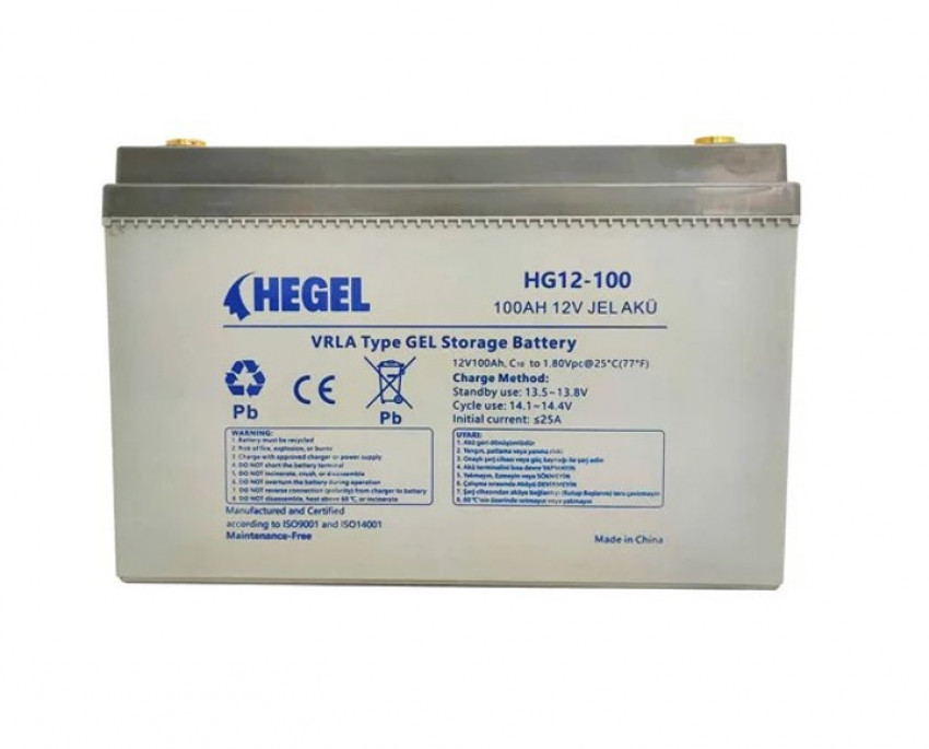 Акумуляторна батарея HEGEL GEL 150-12 12V 150Ah ( 422 x 170 x 240)-37526