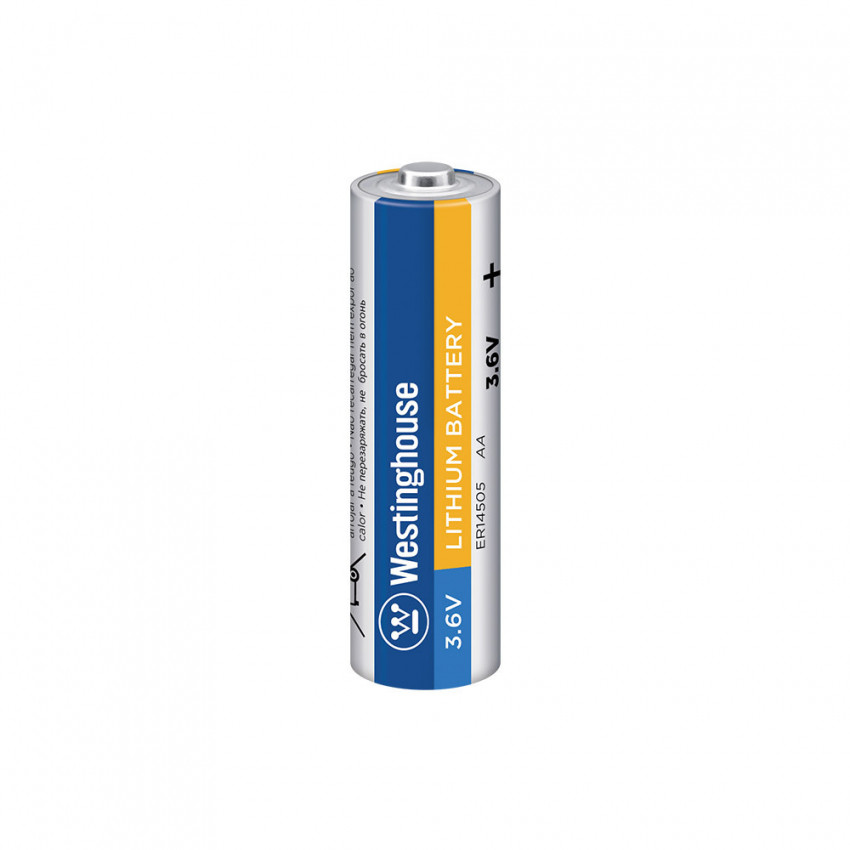 Літієва батарейка Westinghouse Li-SOCI2 ER14505, 3.6V, 2700mAh, 1 шт/уп-ER14505- 2700mAh