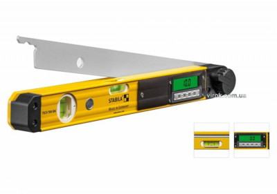 Рівень – Кутомір електронний STABILA TECH 700 DA: L= 45 см. цифр. 0 ° - 270 ° 0.5 мм / m. - 0.10 ° IP54-[articul]