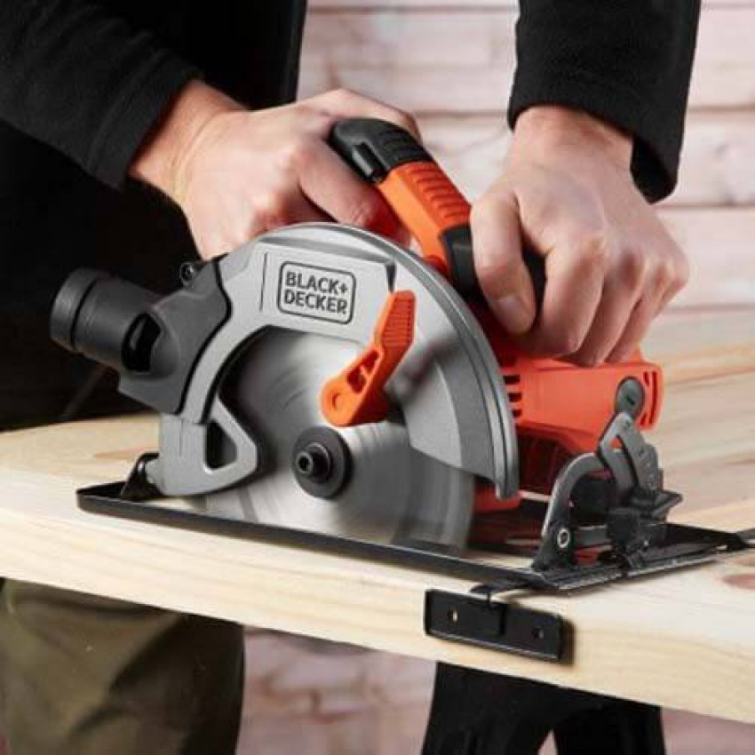 Пила дискова мережева BLACK DECKER CS1550-CS1550