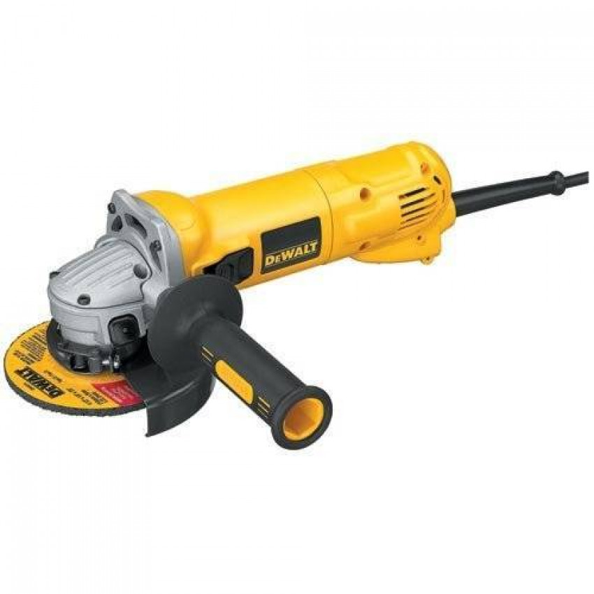 Кутова шліфувальна машина DeWalt, 1400 Вт, d=125 мм, 10000 об/хв, електроніка, 2,5 кг.-D28135