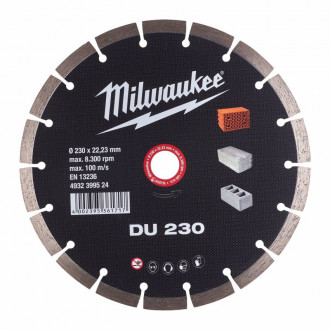 Диск алмазний MILWAUKEE DU 230, Ø230мм-[articul]