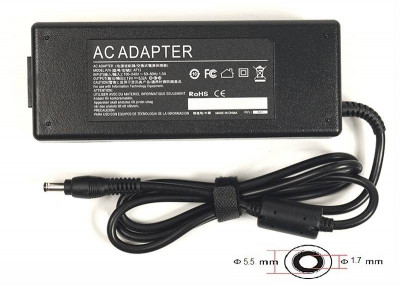 Адаптер для ноутбука PowerPlant ACER 220V, 19V 120W 6.32A (5.5*1.7)-[articul]