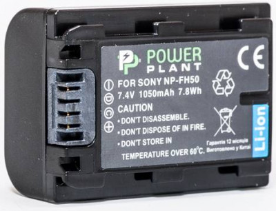 Акумулятор PowerPlant Sony NP-FH50 1050mAh-[articul]