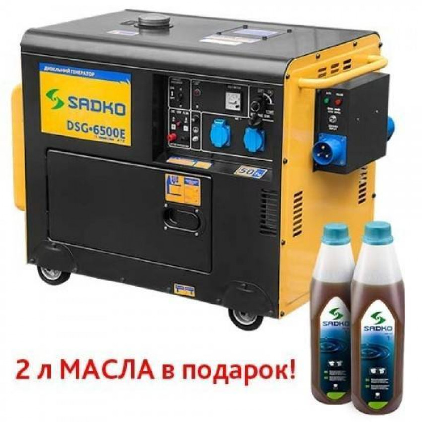 Генератор дизельний Sadko DSG-6500E ATS-dieselDSG-6500EATS