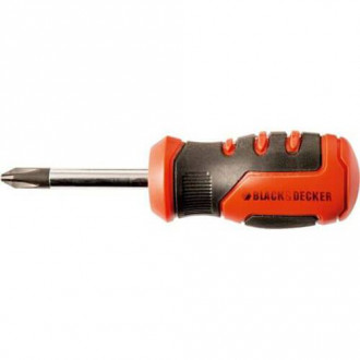 Викрутка під шліць Ph2 х 45 мм укорочена BLACK DECKER BDHT0-66492-[articul]