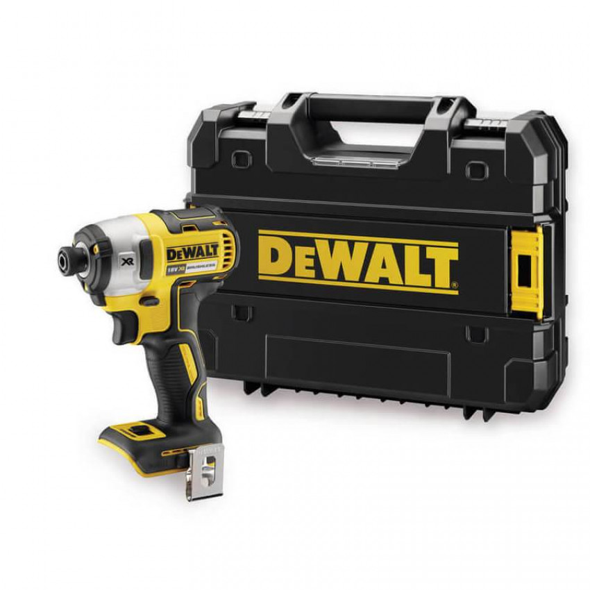 Шуруповерт акумуляторний ударний безщітковий DeWALT DCF887NT-DCF887NT