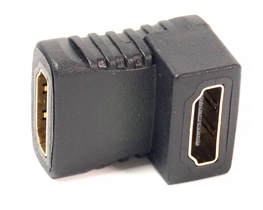 Перехідник PowerPlant HDMI AF – HDMI AF, кутовий-KD00AS1305