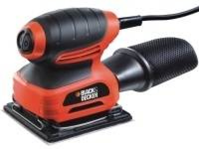 Шліфмашина вібраційна BLACK DECKER 220 Вт, 11000 ход./хв, пилосбоник, аксесуари-[articul]