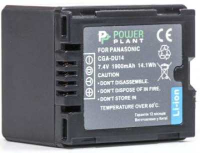 Акумулятор PowerPlant Panasonic CGA-DU14 1900mAh-[articul]