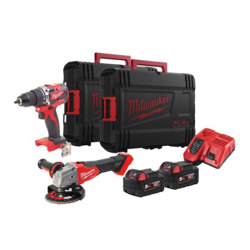 Набір акумуляторних інструментів Milwaukee M18 FPP2BG-502X 4933492522-4933492522