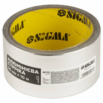 Стрічка алюмінієва 50мм×10м SIGMA (8429531)-[articul]