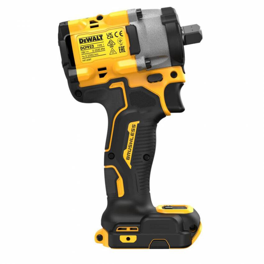 Гайковерт ударний акумуляторний безщітковий DeWALT DCF922NT-DCF922NT