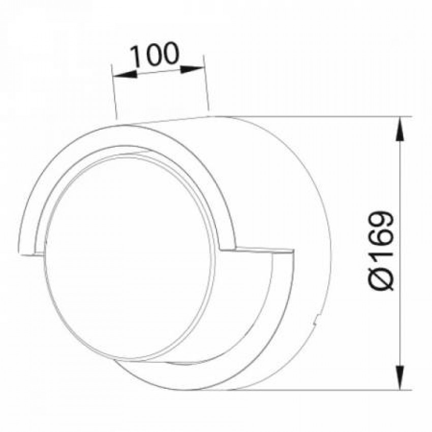 Світильник садово-парковий SUGA-12/RC 12W 4200 K-076-019-0012-010