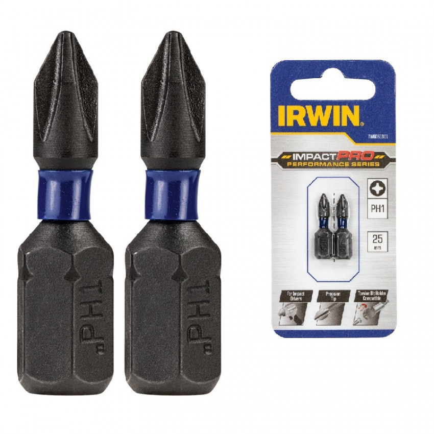 Біта IMPACT PRO PERF 25MM PH1 2PK-IW6061301