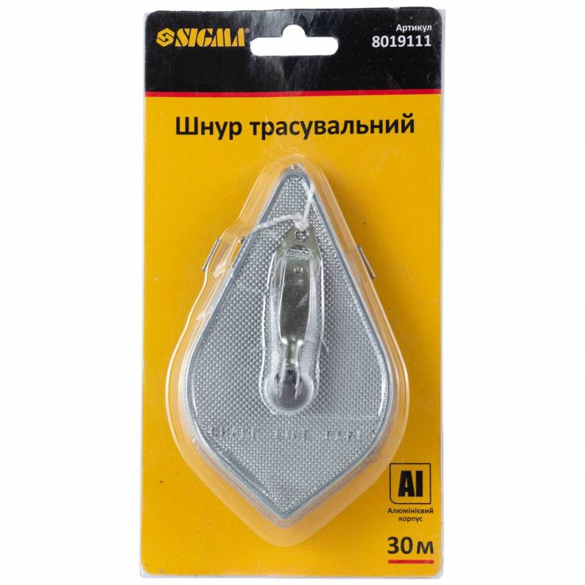 Шнур трасувальний 30м Sigma (8019111)-8019111