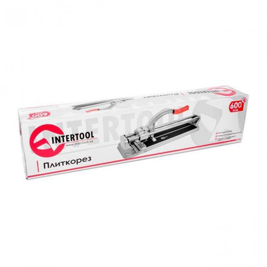 Плиткоріз 600 мм на підшипниках INTERTOOL HT-0366-HT-0366