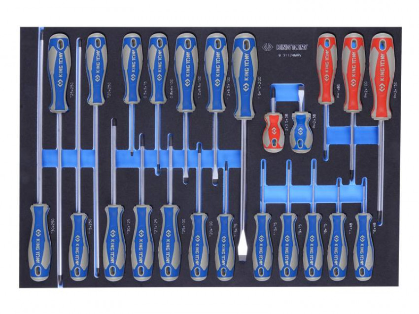 Набір викруток, ложемент, 24 одиниць-9-31124MRV