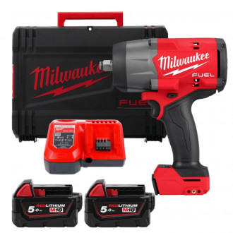 Гайкокрут акумуляторний 1/2&quot; MILWAUKEE, M18 FHIW2F12-502X, 2034Нм, (HD кейс)-[articul]