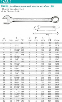 Ключ комб. 13мм (1/2&quot;*Е16)-[articul]