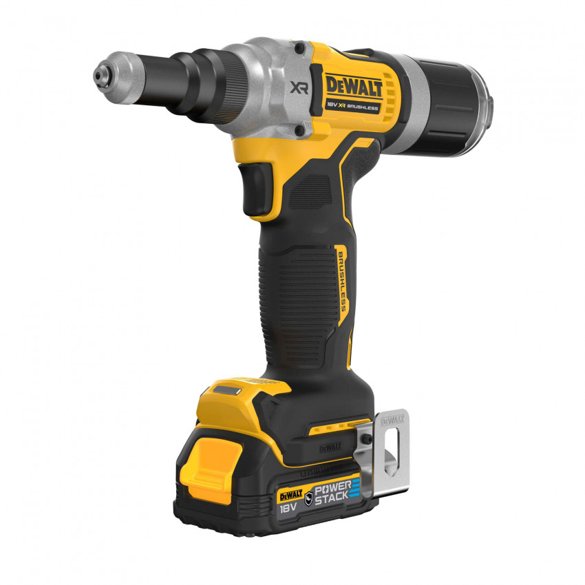 Заклепочник акумуляторний безщітковий DeWALT DCF414E2GT-DCF414E2GT