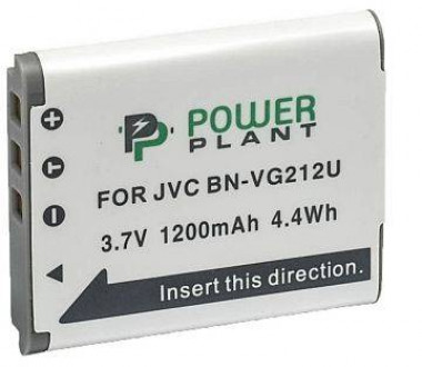 Акумулятор PowerPlant JVC BN-VG212U 1200mAh-[articul]