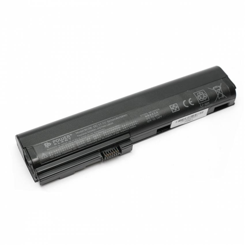 Акумулятори PowerPlant для ноутбуків HP EliteBook 2560 (HSTNN-UB2K, HP2560LH) 11.1V 5200mAh-NB00000308