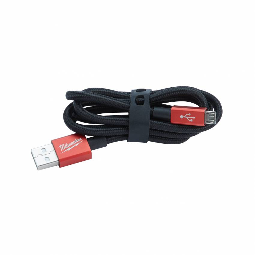 Зарядний пристрій Micro-USB MILWAUKEE, QUSB, 220В-4932459888