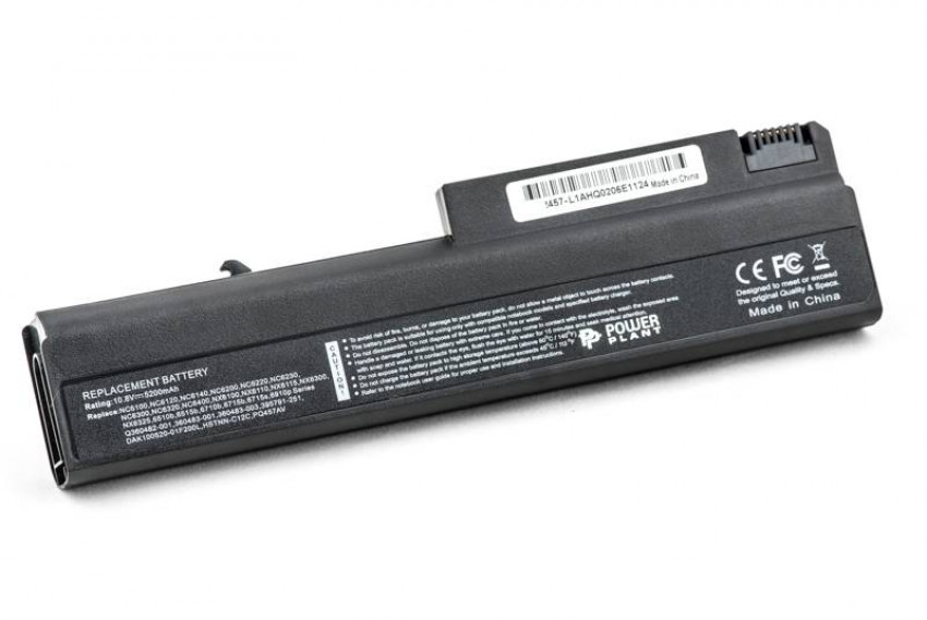 Акумулятор PowerPlant для ноутбуків HP Business Notebook 6510b (HSTNN-UB08) 10.8V 5200mAh-NB00000020