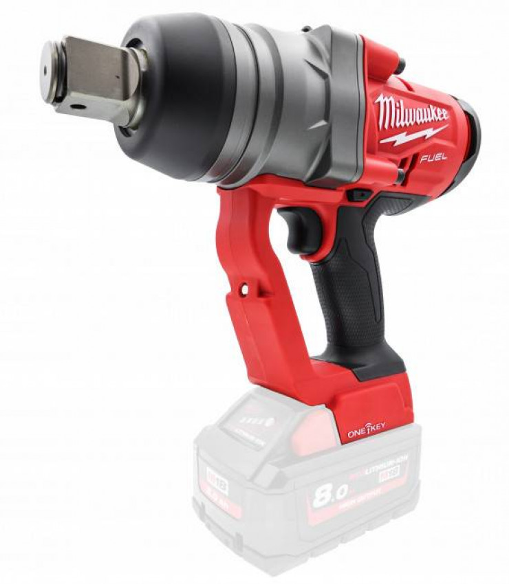 Гайковерт акумуляторний 1" MILWAUKEE, M18 ONEFHIWF1-0X, 2400Нм-4933459732