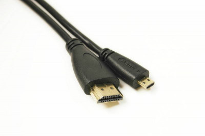 Відео кабель PowerPlant HDMI - micro HDMI, 2м, позолочені конектори, 1.4V-[articul]