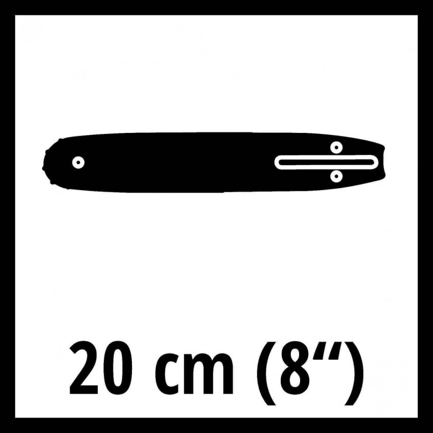Шина для ланцюгової пилки Einhell 20 см, 1.1 мм (4500194)-