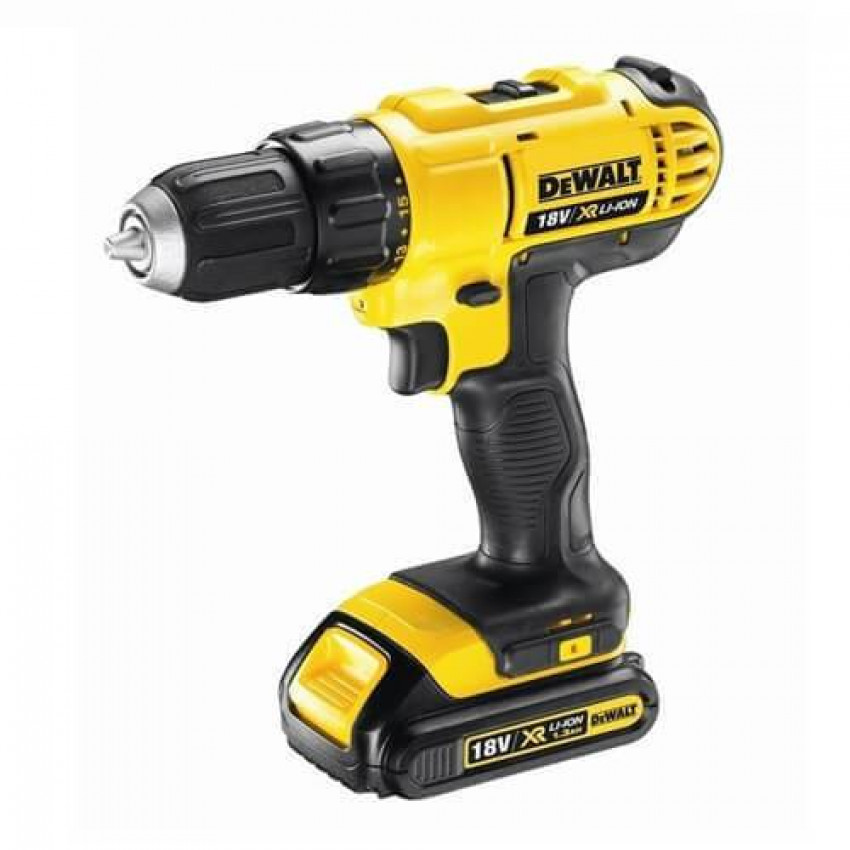 Дриль-шуруповерт акумуляторний безщітковий ударний DeWALT DCD776C2-DCD776C2