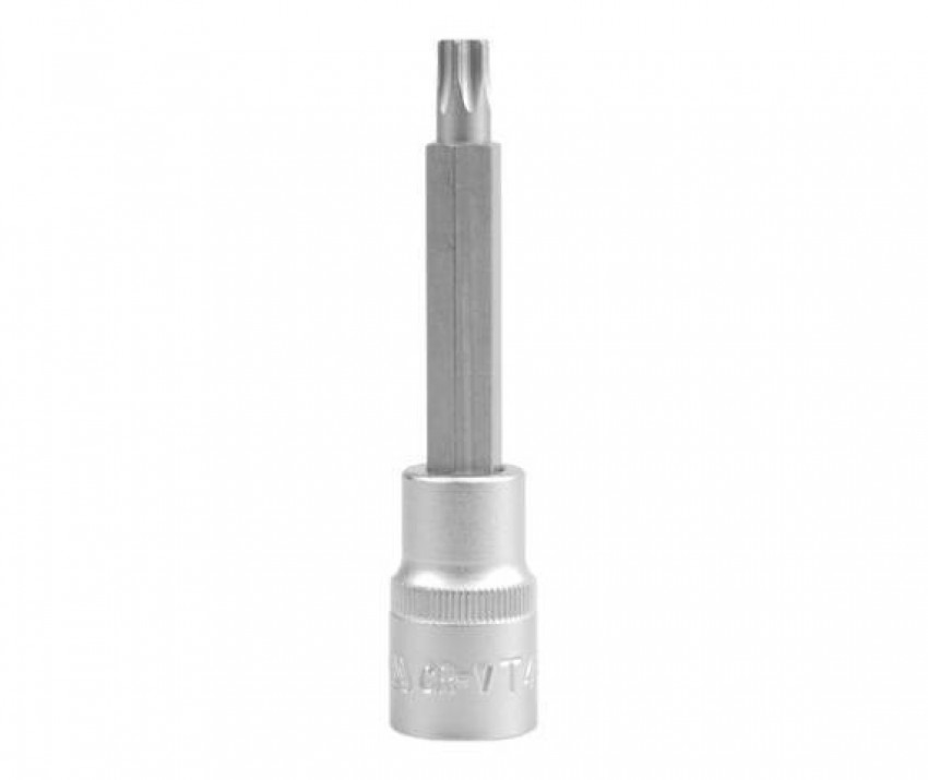 Головка із вставкою TORX YATO із квадр. 1/2", Т55, L=100 мм, Nm=257 [10/100] (DW)-YT-0438