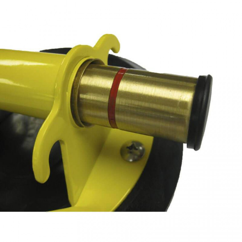 Пристрій для перенесення скла BIMATERIAL PUMP ACTIVATED SUCTION CUP вантажопідйомністю до 120 кг STANLEY 6-97-187-6-97-187