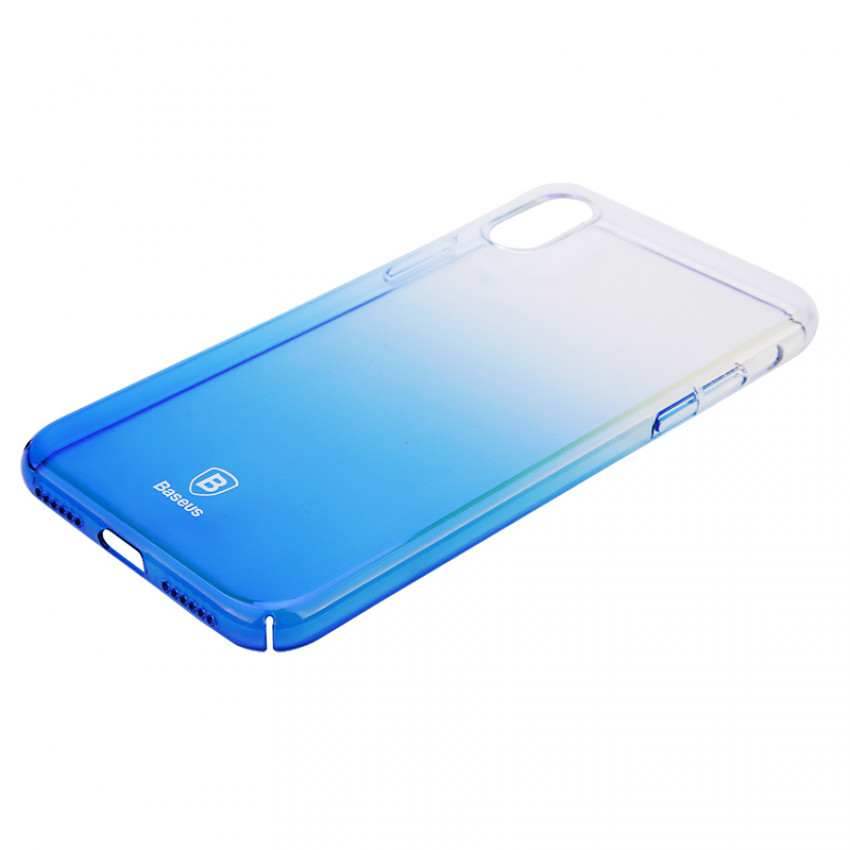 Чохол Baseus для iPhone X/Xs Glaze blue (WIAPIPHX-GC03)-