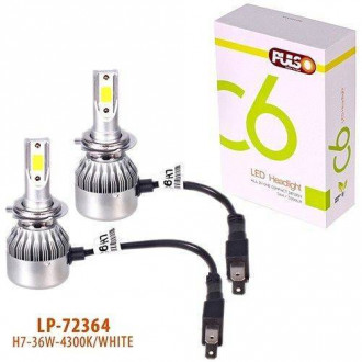 Лампи PULSO C6/LED H7/PX26D/2*280 COB/ 12-24v36w/3800Lm/4300K