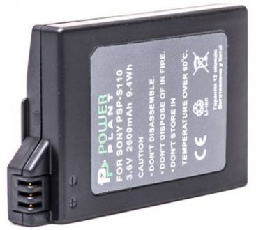 Акумулятор PowerPlant Sony PSP-S110 / 2000/2600 / S360 2600mAh-[articul]