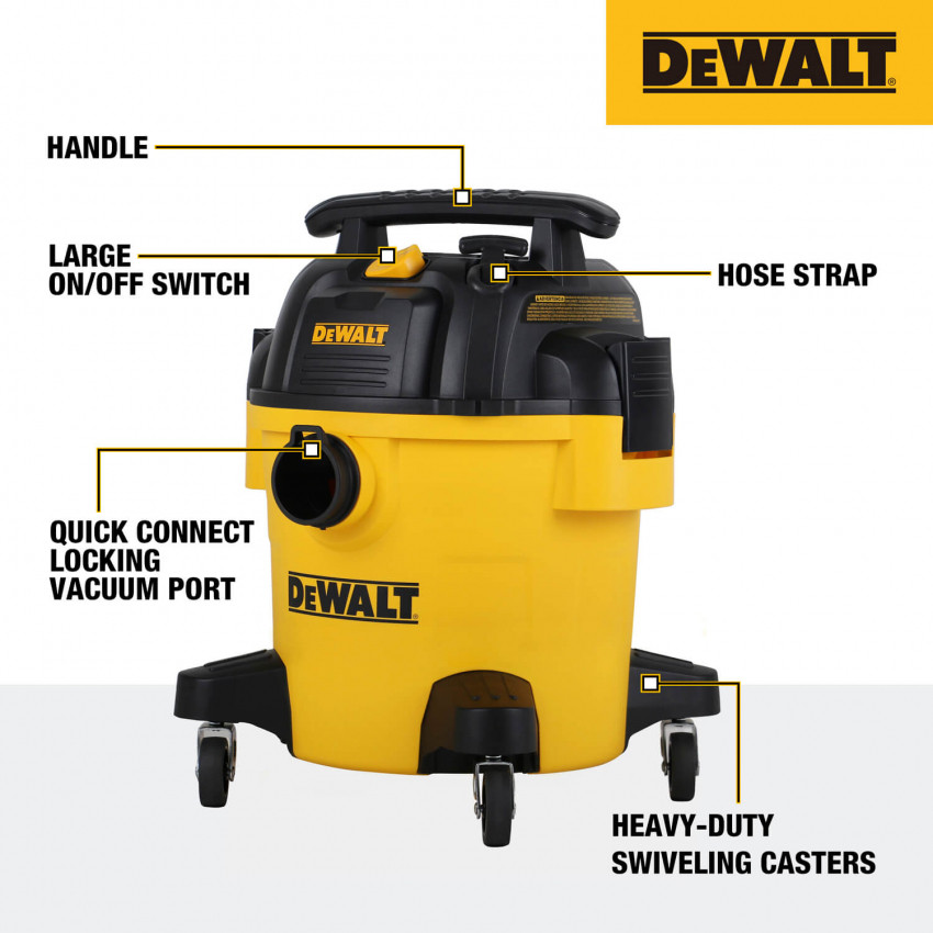 Пилосос мережевий DeWALT DXV20P-DXV20P