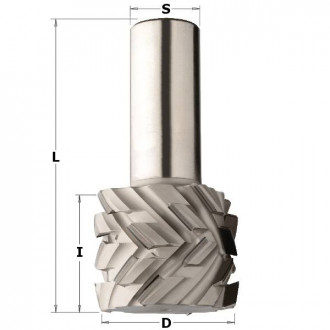 DTJ Фреза DIA D=50 I=23 L=80 S=25x55 RH Z=3+3 40 градусів.-[articul]