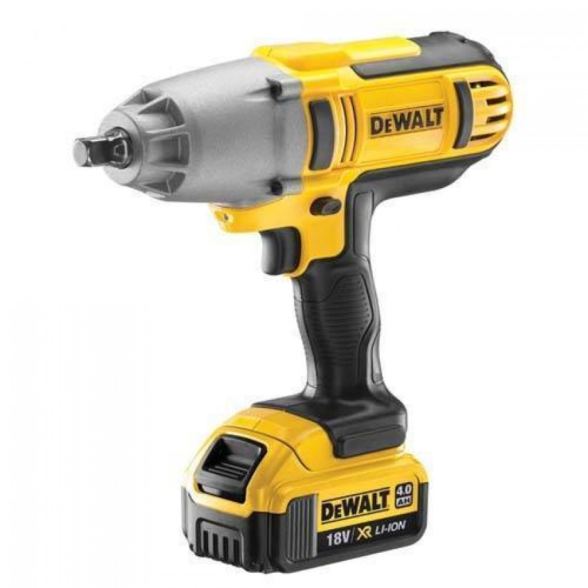 Гайковерт ударний DeWALT XR 18В, 418Нм, 1/2", 2 акк. Li-Ion, 4.0А/год, з/в, валіза-DCF889M2