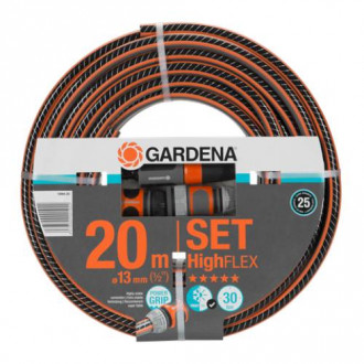 Шланг Gardena HighFlex 1/2 &amp;quot;х 20 м + фітинги-[articul]