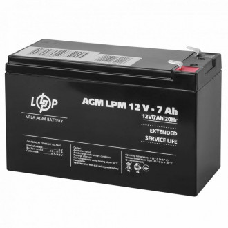 Акумулятор AGM LPM 12V - 7 Ah