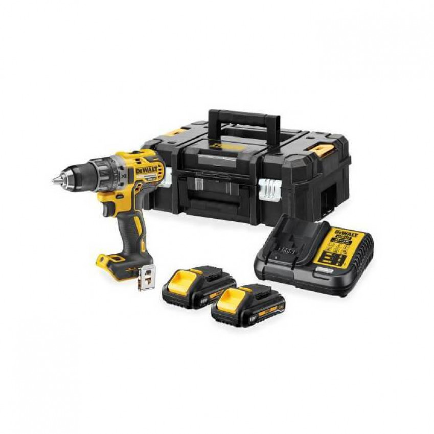 Дриль-шуруповерт акумуляторний безщітковий DeWALT DCD791L2T-DCD791L2T