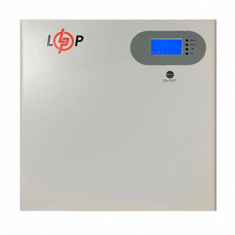 Акумулятор LP LiFePO4 51,2V - 100 Ah 5120Wh (Smart BMS 100A) з LCD WAB-[articul]