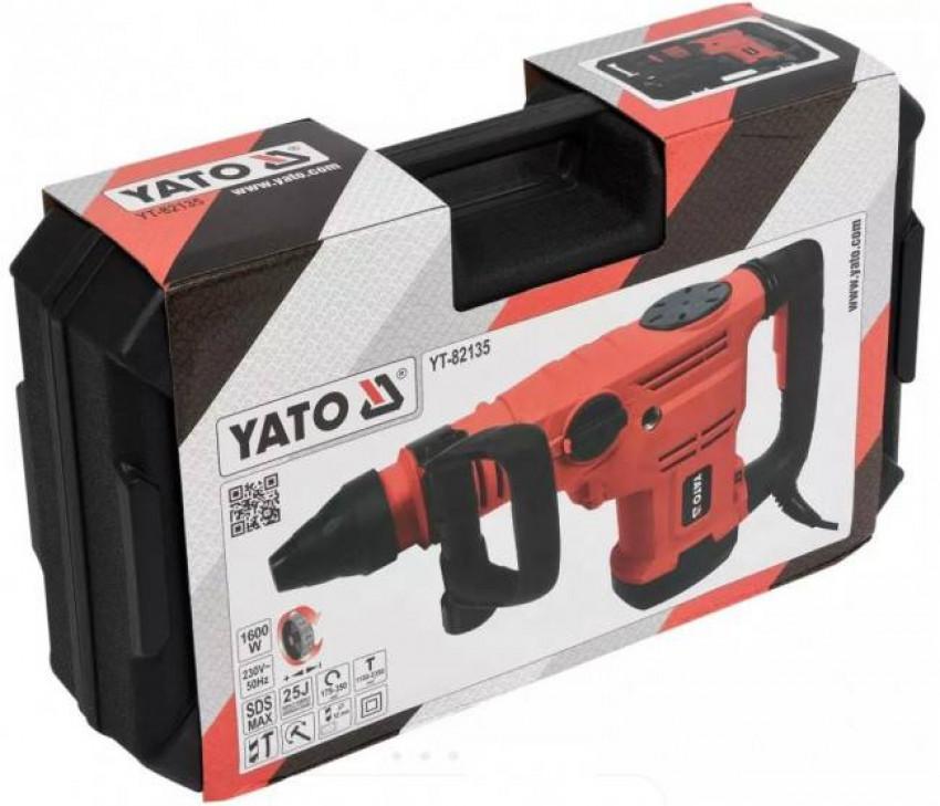 Перфоратор бочковий SDS-max YATO YT-82135-YT-82135