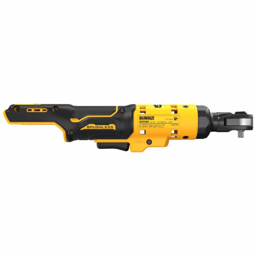 Гайкокрут кутовий - ключ-храповик акумуляторний безщітковий DeWALT DCF504N-DCF504N