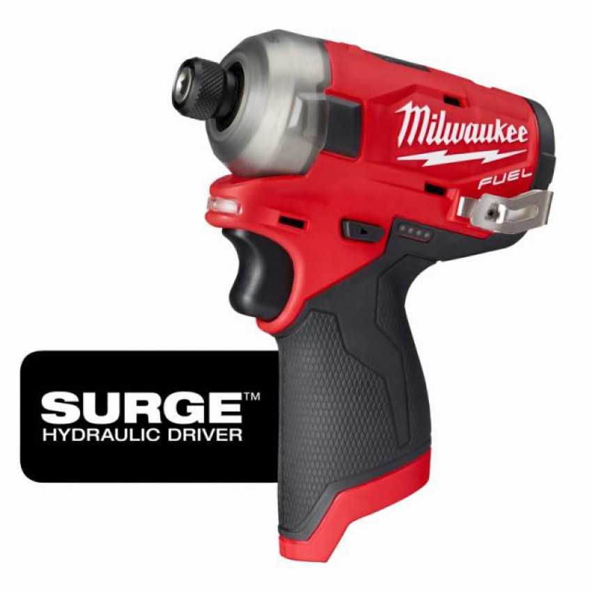 Гвинтоверт акумуляторний 1/4" HEX MILWAUKEE, M12 FQID-0, 50Нм-4933464972