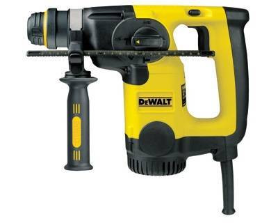 Перфоратор DeWALT, SDS-Plus, 800 Вт, 3,4 Дж (по ЕРТА 2,8 Дж), 3-х режимний, max бур/коронка - 26/65 мм, 2,9 кг, валіза.-[articul]